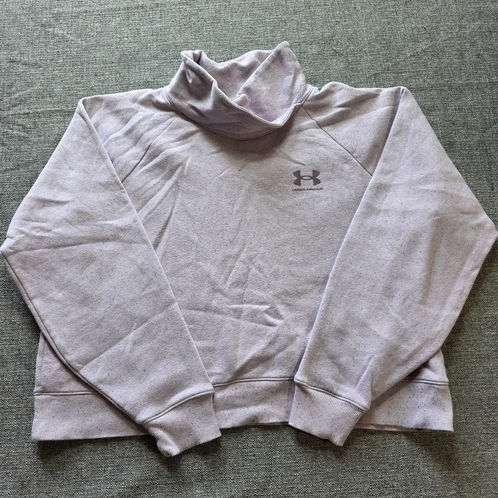 Under Armour Sweater Mock Neck Womens SIze XL Loose Fit